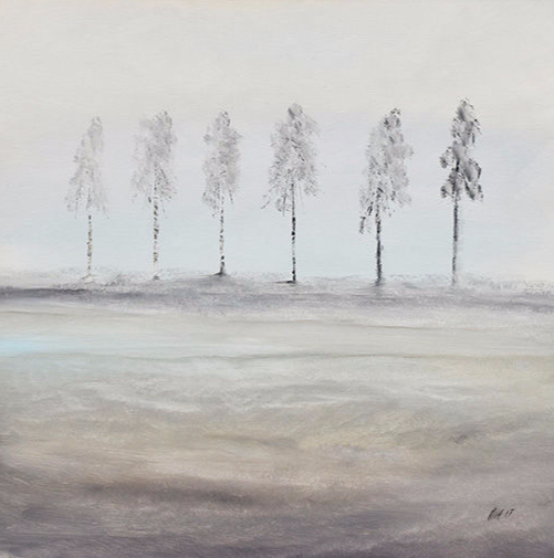 Lonely Trees 60x60cm